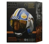 Star Wars The Black Series Carson Teva, Casque électronique Premium avec LED et Effets sonores avancés, à partir de 14 Ans