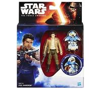 Hasbro STAR WARS The Force Awakens 3.75 Inch Armour figures Space Mission ~ PoE dameron