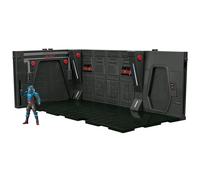 Star Wars The Vintage Collection, Coffret de Jeu Moff Gideon’s Imperial Light Cruiser Hallway, The Mandalorian, échelle de 9,5 cm