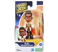 Hasbro - Star Wars Young Jedi Adventures - F8002 - Figurine articulée 10cm - Personnage Kai Brightstar + Sabre Laser G