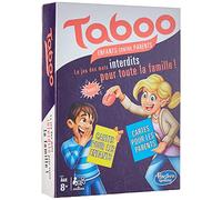 Hasbro Jeu de société Taboo Enfants contre Parents – Version française – Dès 8 ans – Multicolore