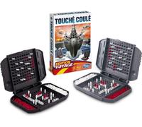 Hasbro Gaming Touché Coulé Édition Voyage - Version Compacte - Jeu de Voyage et de Stratégie pour Enfants à partir de 7 Ans et Plus - Cadeau pour la Famille - Multicolore