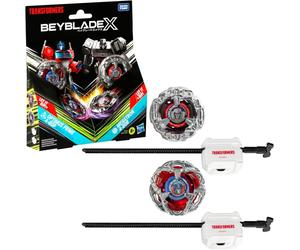 Hasbro Toupies Transformers Beyblade X Optimus Prime 4-60P vs Megatron 4-80B
