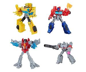 Hasbro Transformers Buzzworthy Bumblebee Warrior Class Lot de 4