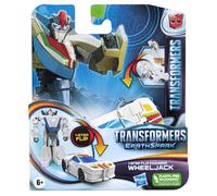 Figurine Transformers Earthspark 1 Step Flip - Wheeljack 10cm - HASBRO - Jouet pour enfant