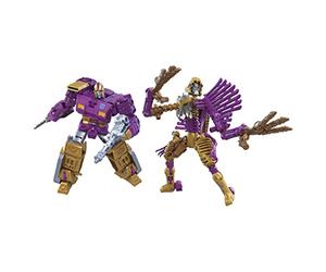 Hasbro Transformers Generations Legacy Wreck 'N Rule Collection Comic Universe Impacteur et fuseau, Exclusivité Amazon, à partir de 8 ans, 14 cm, Multicolore (F3080)