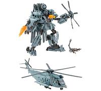 Figurine - Transformers - Mpm Vegas - Decepticon Blackout - 50 points d'articulation - Mode hélicoptère