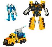 Hasbro - Transformers - Pack de 2 figurines à combiner : Autobots Huffer et Caliburst G