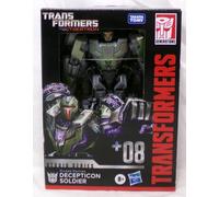Hasbro Transformers Studio Series Édition Deluxe Gamer Soldat Decepticon Neuf