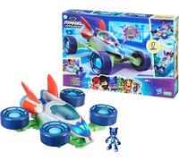 PJ Masks Pyjamasques Le Cercle des Héros Pyj'Arpenteur, véhicule Pyjamasques Convertible avec 3 Modes, Sons et lumières, Jouet