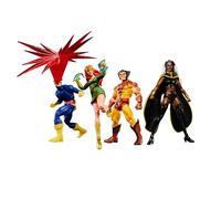 Hasbro X-Men 97 Marvel Legends Lot de 4 figurines Wolverine, Storm, Cyclops et Jean Grey 15,2 cm
