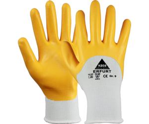 HASE ERFURT- Nitril Gant de protection jaune