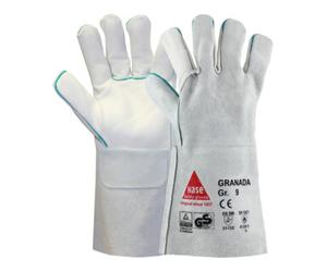 Hase GRANADA Gants de soudage cuir croûte de bovin TÜV GS Réf. 9 Hase Quantité:6