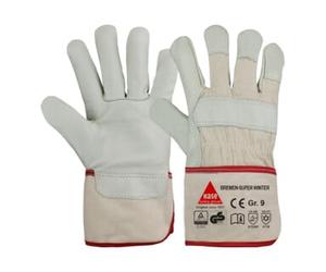 Hase Hase Gants d'hiver Bremen-Super-Winter Taille 12, cuir pleine fleur bovin Quantité:12