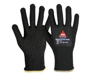 Hase Hase Genua Black Basic Protection anti-coupure en fil hybride Sinomac® Taille 9 Quantité:10