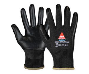 Hase Hase Genua Nitrile Noir Coupe-vent en fil hybride Sinomac® Taille 8 Quantité:10
