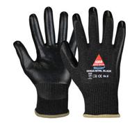 Hase Hase Genua Nitrile Noir Gants anti-coupure en fil hybride Sinomac® Taille 9 Quantité:10