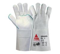 Hase Hase Granada K Gants de soudeur en cuir pleine fleur/cuir croûte de bovin Taille 10 Quantité:6