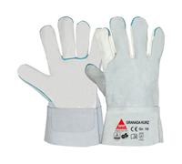 Hase Hase Granada Short Gant de travail en cuir pleine fleur/cuir croûte taille 10 Quantité:6