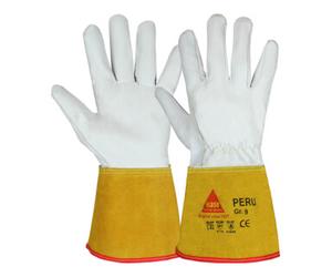 Hase Hase PERU, gant de protection thermique en cuir de chèvre nappa Quantité:10