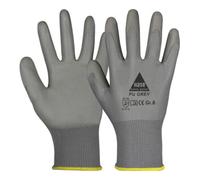 Hase Hase PU gris Gant de montage en polyester Taille 11 Quantité:10