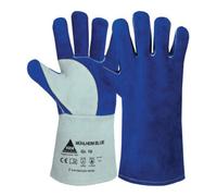 Hase MÜHLHEIM BLUE Gants de soudage en cuir croûte de bovin Réf. 11 Hase Quantité:6