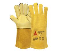 Hase MÜHLHEIM II SUPER Gant de soudage cuir croûte de bovin TÜV GS Réf. 10 Hase Quantité:6