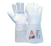 Hase OSLO Gants de soudage en cuir fleur de bovin TÜV GS Réf. 10 Hase Quantité:6