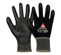 Hase PADUA BLACK Gants de montage en nylon/PU OEKO-TEX® Réf. 6 Hase Quantité:10
