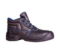 HASE Chaussure de sécurité Leon S3 avec embout et semelle en acier, noir, haut