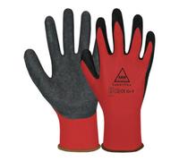 Hase SUPERFLEX RED Gants de montage en polyester/latex Réf. 10 Hase Quantité:10