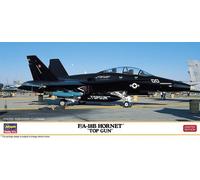 F/a-18b Hornet Top Gun 1:72 Plastique Model Kit Hasegawa