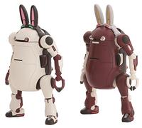 Hasegawa 064763 1/35 WeGo, No. 10, Animal Retro & Azuki, 2 Kits de Montage en Plastique, Accessoires de modélisme, Loisirs, modélisme, Multicolore.