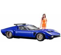 Hasegawa 1/24 Lamborghini Jota SVR avec figurine fille italienne modèle plast...