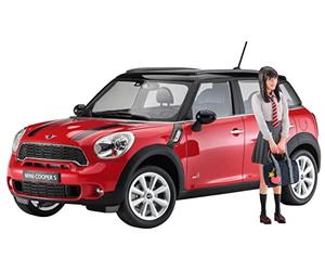 Hasegawa 1/24 Mini Cooper Countryman All 4, avec figurine