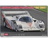 Hasegawa 120116 620698 1/24 Kenwood Kremer Porsche 962C, 1987 WSPC, Multicolore