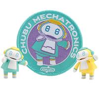 ハセガワ Hasegawa 120116 664790 Tiny MechatrWeGo No 04 Kit de Patch Vert Aqua et Citron Multicolore