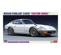 1:24 HASEGAWA Nissan Fairlady 240Zg Coupe Custom Wheels 1972 Kit HA20618