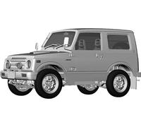 Hasegawa 21122 - 1/24 Suzuki JIMMY JA11-5 - Nouveau