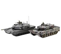 Hasegawa 30069 1/72 M1 Abrams & Leopard 2 Maquette Kit Multicolore