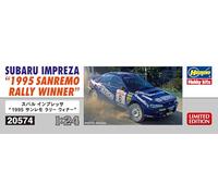 Subaru Impreza 1995 Sanremo Rally Winner 1:24 Plastique Model Kit Hasegawa