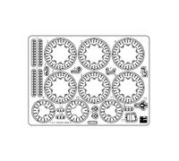 Hasegawa 621773-1/12 Pièces de Gravure Photo pour 1/12 Yamaha Tzr250 Échelle 1:12