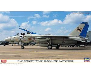 Hasegawa F-14D Tomcat VF-213 Blacklions Dernière Croisière (Édition Limitée)
