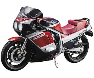 Hasegawa HA21741 Kit de modèle 1:12 Suzuki GSX-R750(G) (Gr71G) couleur bleu-rouge moulé