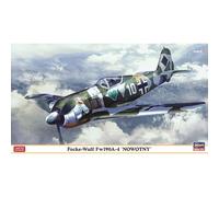 Hasegawa HJT07506 Kit de modèle 1:48 Focke-Wulf FW190A-4 Nowotny Couleur moulée