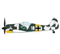 Hasegawa HJT07506 Kit de modèle 1:48 Focke-Wulf FW190A-4 Nowotny Couleur moulée