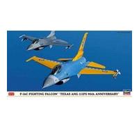 Hasegawa - Maquette avion : F-16C Fighting Falcon Texas ANG 111FS 90th Anniversary G