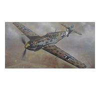 Hasegawa - Maquette avion : Messerschmitt BF109E-4/7 TROP North Africa G