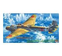 Hasegawa - Maquette avion : Mitsubishi G3M2/G3M3 Nell Bomber G