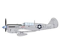 Hasegawa 07516 P-40N Warhawk 'Natural Metal Aces'